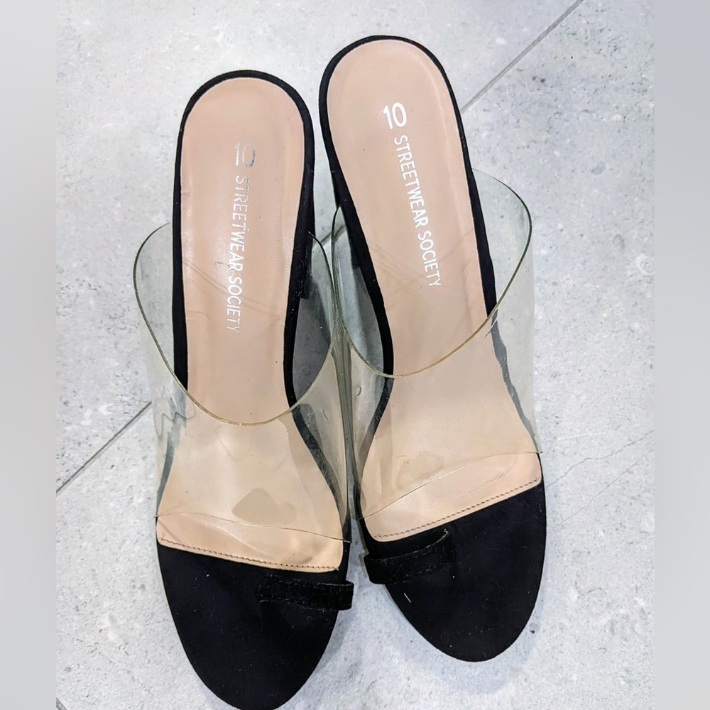 Black heels
